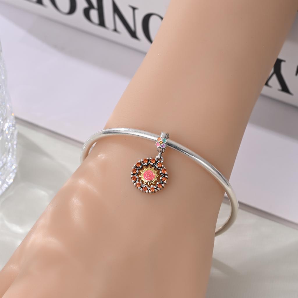 Copper Metal Perfume bottle Cute animal Bead Components Charm Bead Components Compatible With Authentic Original Bracelet High Quality Fine Jewelry