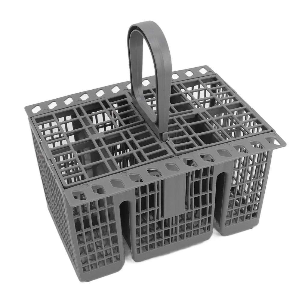 Dishwasher Cutlery Basket with Handle Plastic Dishwasher Silverware Basket Replacement for Hotpoint