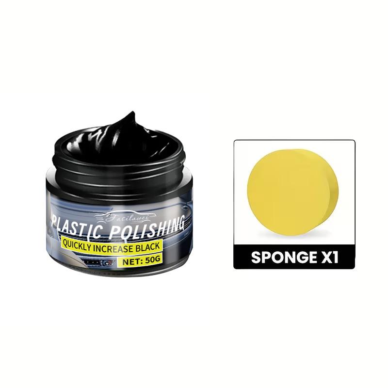 

Multipurpose Car Repair Kit for Plastic Restoration Interior Polish Tire Protectant Black Car Yellowing Repair Nano Coating 50 ML