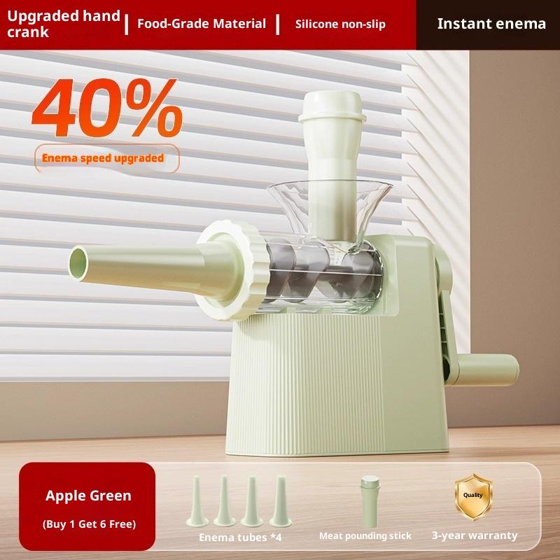 Ręczna Maszynka do Napełniania Kiełbas Maszynka do Mięsa Wypełniarka z 4 Końcówkami do Domowej Produkcji