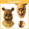 Terrifying Brown Bear Mask Perfect For Halloween Parties And Costume Performances