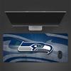 Seahawks Mouse Pad, Large Gaming Desk Mat, Non-slip XXL Mousepad for Laptop & Tablet, Mini PC Playmat with Stitched Edges