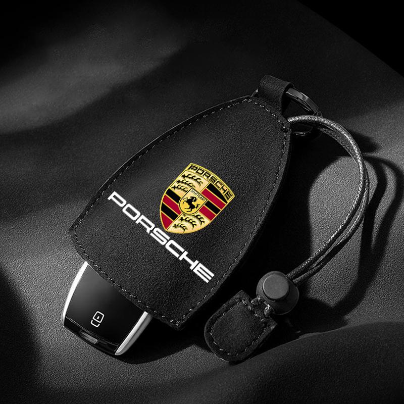 Úložná taška na klíčenku od auta Rozdělené pouzdro na klíče od auta Pouzdro na klíče Módní krabička na klíče Pro Porsche Boxster Cayman Cayenne 911 Macan Panamera