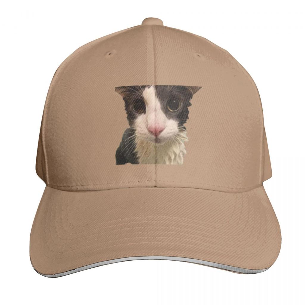 Soggy Cat Baseball Cap funny hat Rugby western Hat Fishing cap Womens Unisexs