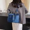 Denim Bag Color Block Women's Tote Bag Large Capacity Shoulder Crossbody Bag