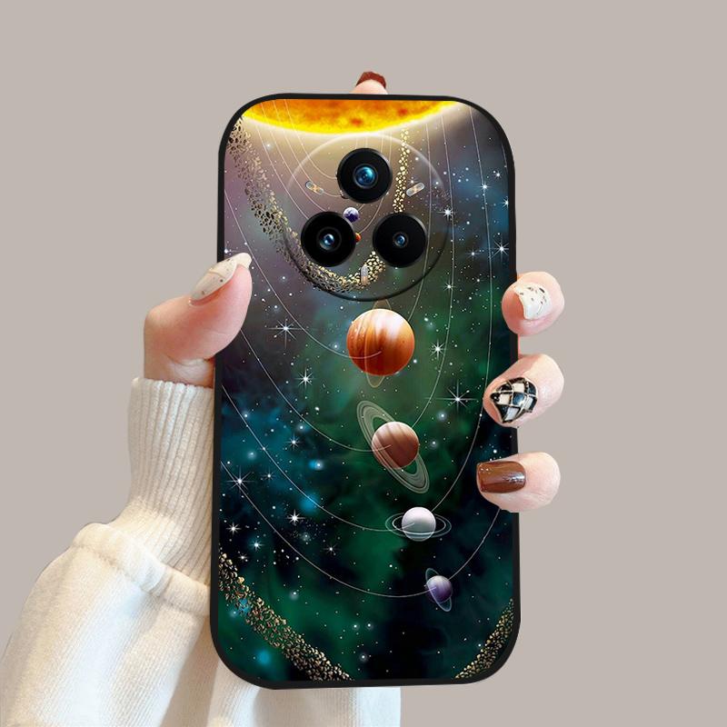 Fashion Case For Oppo Realme 14 Pro Soft Silicone TPU Phone Bumper Shells For Realme14 Pro Capa RMX5056 Protective Fundas Cover