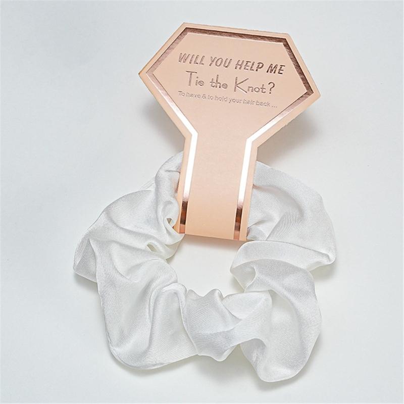 Multicolored Retros Head Rope Temperament Ladies Hair Ties Scrunchies Ties Fashionable Head Accessory