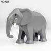 Animal World City Farm Vegetable Garden Cute Animals Elephant Camel Sika Deer Figures Building Block Bricks Toys For Children