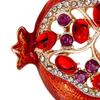 Fashionable Fruit Inspired Brooch Perfect Gift Choice Harvest Symbolism Jewelry Piece Stylish Corsage Pin