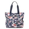 Stor veske med topphåndtak Dameskulderveske Damelettveske Nylonhåndvesker Blomstermønster Tote-vesker Strand Bolsa Feminina