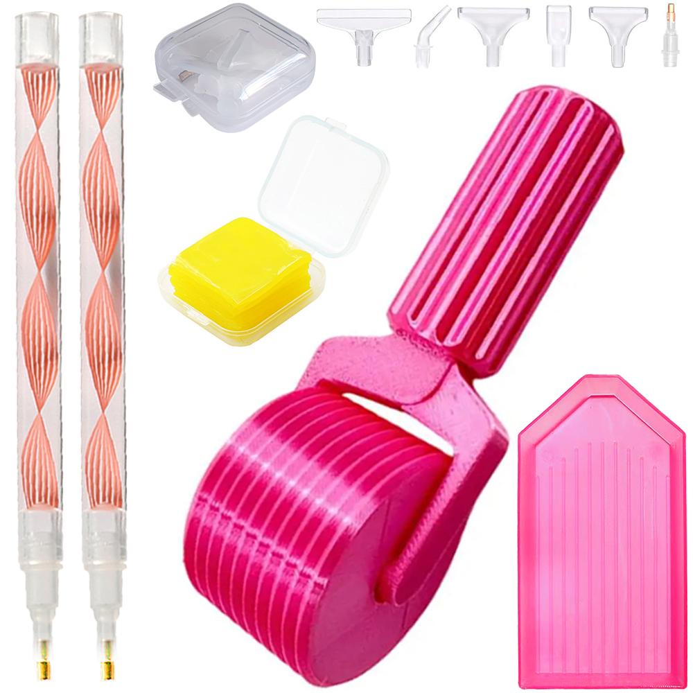Detachable Diamond Painting Roller Tool Rhinestone Embroidery Straightening Pressing Drills Art Accessories for DIY Crafts