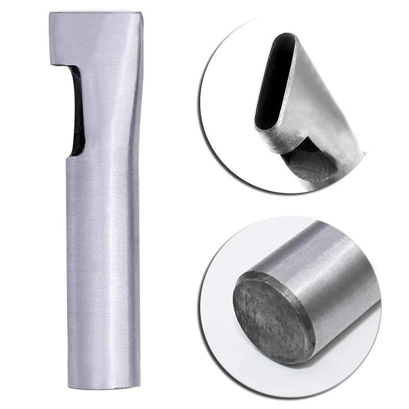 Oval Shape Leather Hole Punch Set for Belt Watch Band Craft Working Oblong Shape Punch Tool