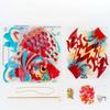Traditional Paper Lamp Kit Handmade Mid Autumn Craft Goldfish Lantern DIY  Autumn