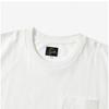 Needles Ot262 A White Poly Jersey Mens Short Sleeve Tee