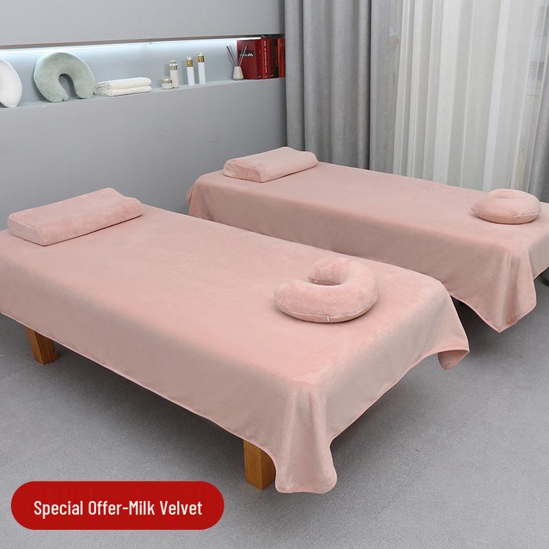 Winter Massage Beauty Salon Milk Velvet Bed Sheet