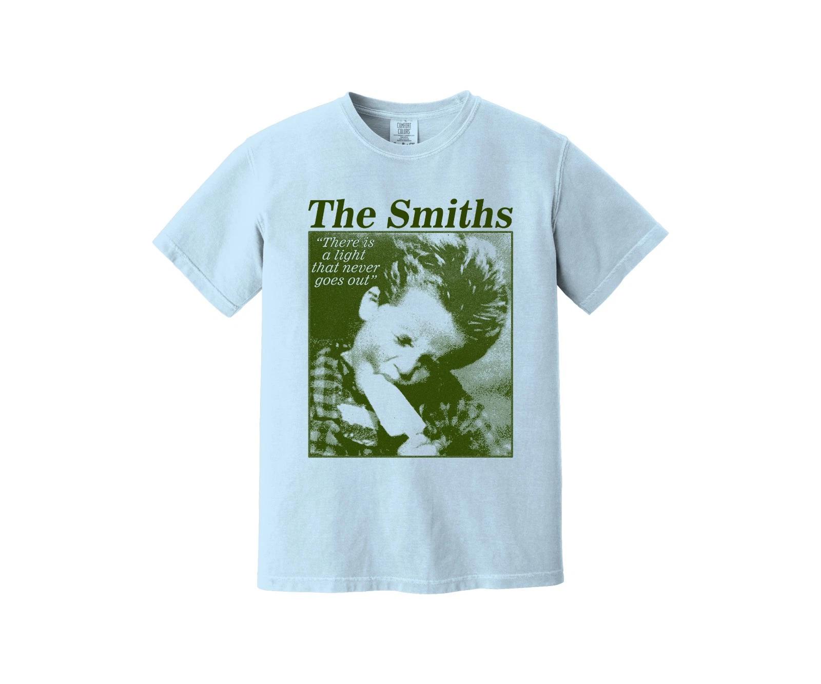 Тяжелая футболка The Smiths - There Is A Light That Never Goes Out, 80-е гот M