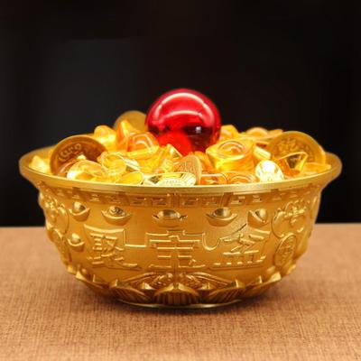 Adorno de escritorio Treasure Basin Porsperity Cornucopia Bowl Centro de mesa para bodas Restaurantes