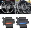 For Fiat 500 500C (GQ/S) 2013-2015 For Abarth 500 595 595C 2009-2016 Hand-stitched Perforated Leather Car Steering Wheel Cover