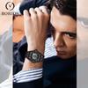 RORIOS Men's Quartz Watch, Multifunctional, Lightweight, Waterproof, Luminous, Day of the Week Display, Stylish, Popular, Simple, Unisex, Perfect for