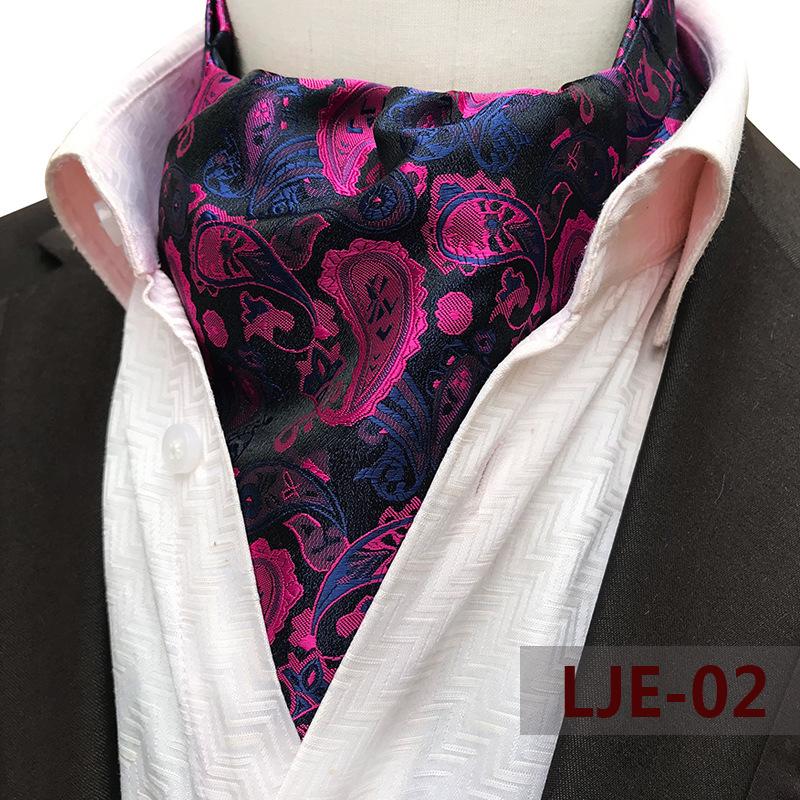 Tie Fashion Large Pattern Scarf Tie Men'S Scarf