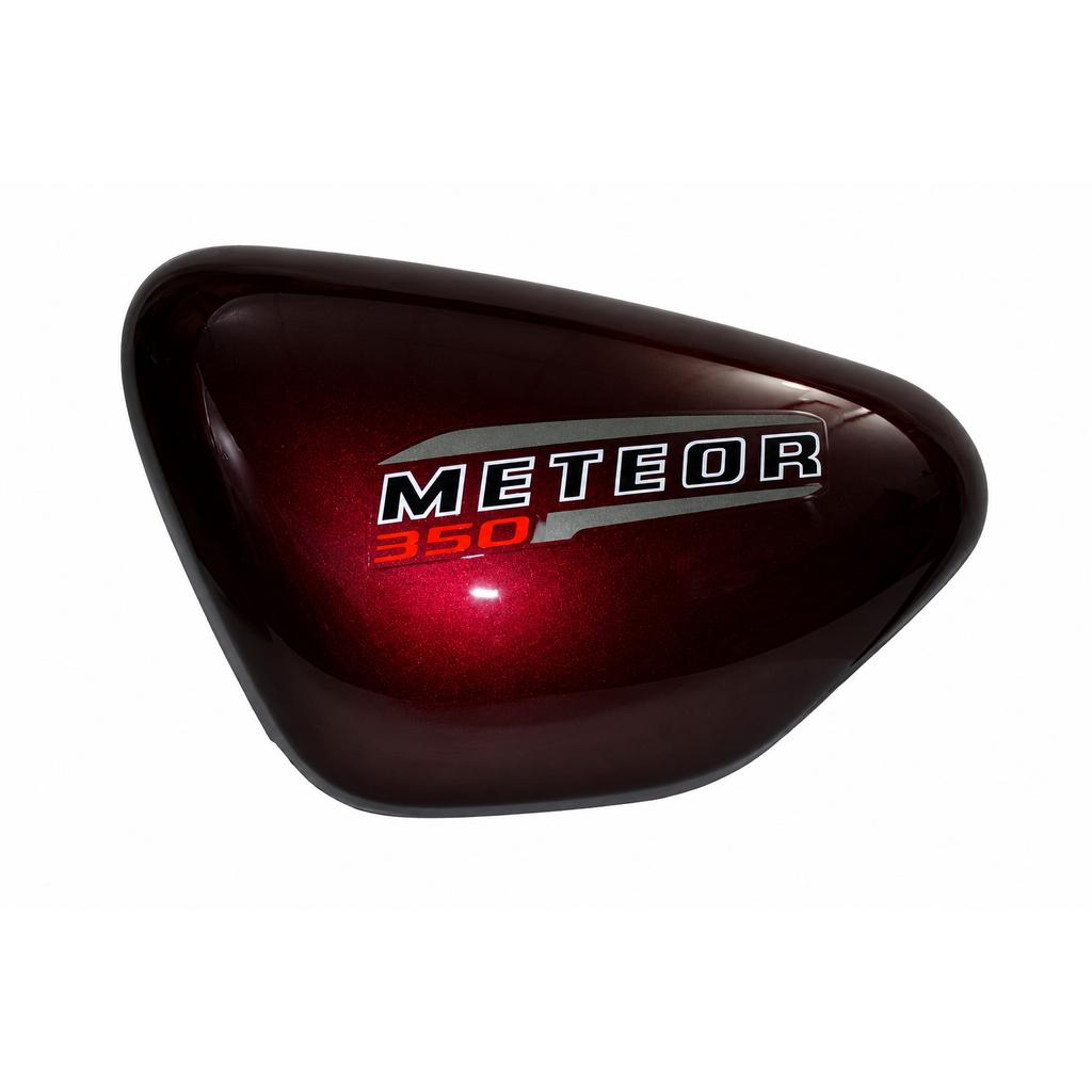 Royal Enfield "Stellar Red Right & Left Outer Cover (Side Panel) Meteor 350"