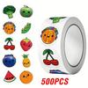 100-500Pcs First-Class Fruit Premium-Quality Stickers Premium-Quality Cute High-Standard Gift Premium-Quality Box High-Standard Thank Top-Grade You