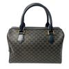 Gebrauchte CELINE Boston Tasche schwarz/braunes Leder Damen