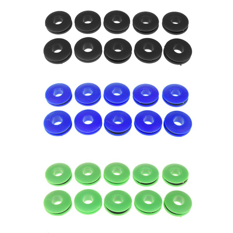 10PCS Plastic Eyelets Set Round Eyelets Tarpaulin Eyelets Solar Cover Pool For Repairing Tarpaulins And Securing Solar Covers