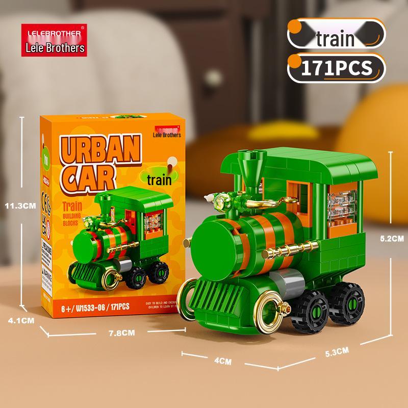 Children's Educational Street Scene Building Blocks Gift Set for Graduation