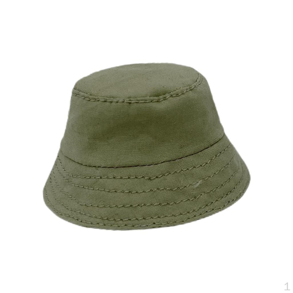 

1/6 Миниатюрная кукольная шляпа, модная ручная работа, маленькие шляпы, головной убор, масштабная фигурка, ведро для хаки