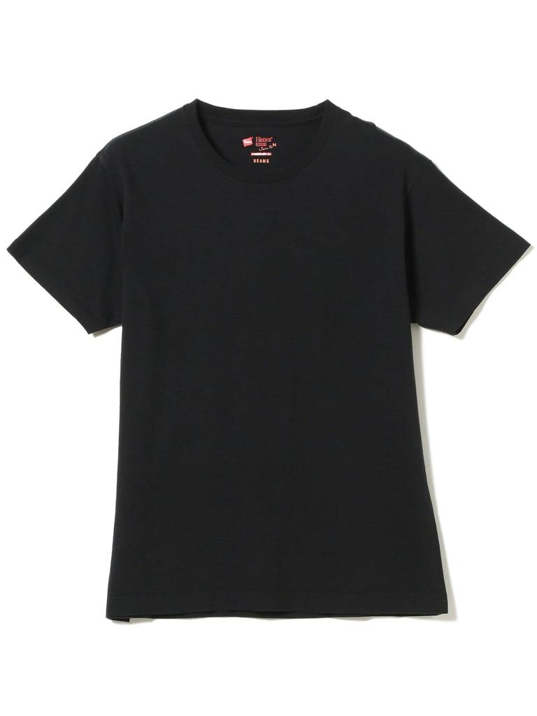 Beams Hanes Custom Japan Fit 2-Pack T-Shirts, Men's, White, Small, 11490010411