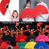 10 Styles Dance Performance Fan Plastic Bone Hand Folding Stage Fan  Wedding Party Decor