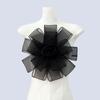 Exquisite Mesh Dress Cloth Patch Multi-Layer Rose Flower Flower Brooch Sew On Patch Dress Decorative Chest Flower