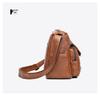 Versatile Crossbody Soft Leather Bags for Women - Multi-Pocket Shoulder Bags for Middle-Aged and Elderly, Ideal for Travel.
