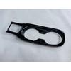 Water Cup Holder Frame Cover Trim For - Toyota Corolla Cross ABS Black
