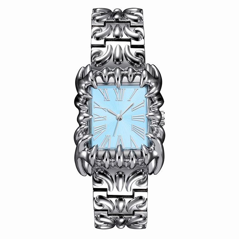 Square Claw Millennium Watch Men'S Retro Style Y2K Special-Shaped Tide Brand Quartz Watch