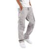 Sommer Neue Herren Arbeitshose Kordelzug Mehrfach-Taschen Freizeithose