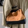 Herbst und Winter neue matte Wildleder Leder Rauten Kette Tote Große Kapazität Schulter Messenger Tasche Damen