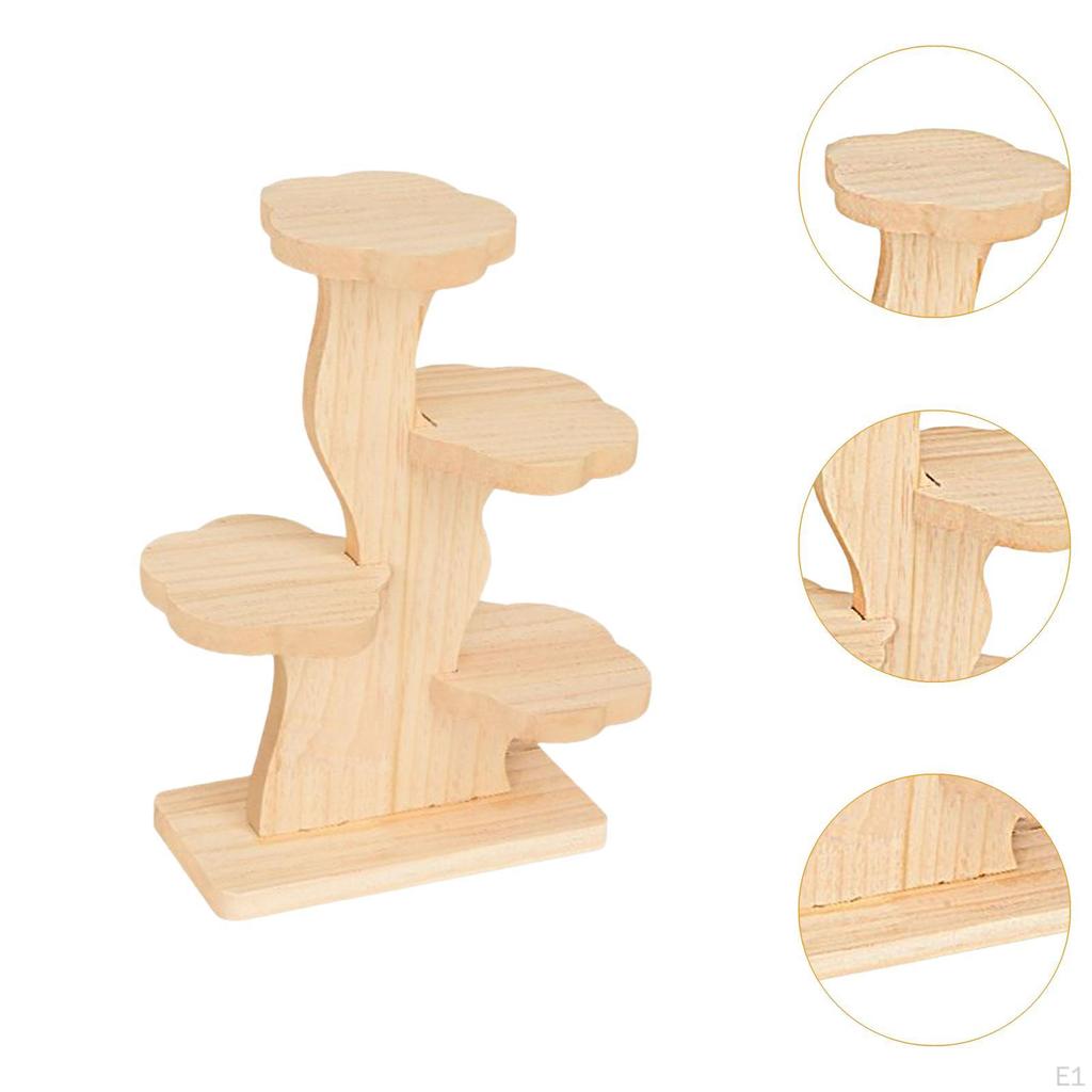 Plant Stand Small Shelf Sturdy Flowerpot Holder Rack for Desktop Cosmetic