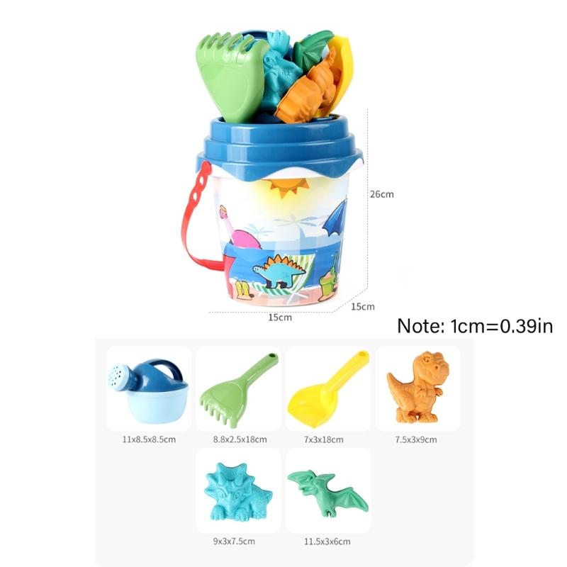 Colorful Sand Bucket Spade Baby Birthday Gifts Baby Sand Toy Shovel for Beach Kids Sand Games Tool Kids Beach