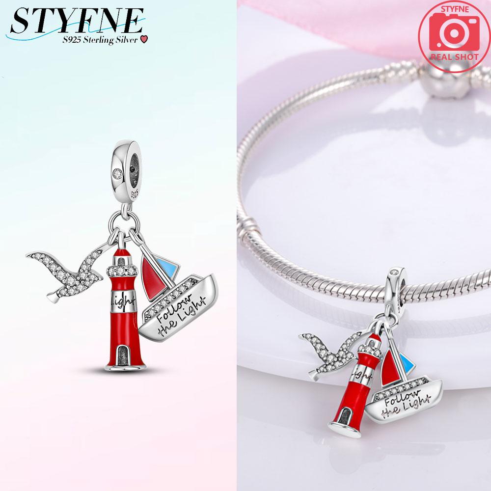 Charm Original Copper Paris Tower Pyramid Travel Country Flag Fit Bracelet Necklace Beads Pendant Women Diy Jewelry Gift