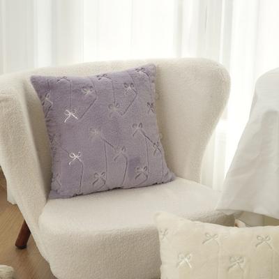 Kissenbezug Schleifenmuster Verdeckter Reißverschluss Knitterarm Kissenbezug Schlafzimmer Wohnzimmer Sofa Heimdeko