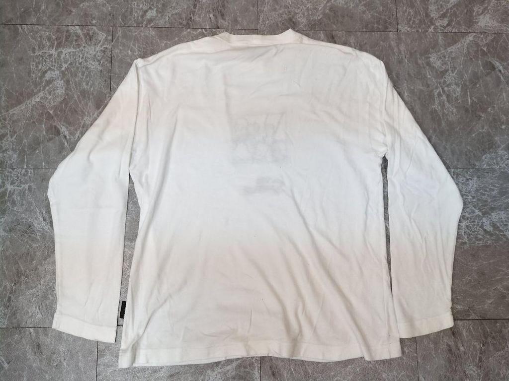 [USED] 90s Simpsons Iceberg Made In Italy Center Logo Long Sleeve T-Shirt