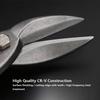 Heavy Duty Aviation Tin Snip Sheet Metal Cutter Shear Tinsnip (Straight Cutting)