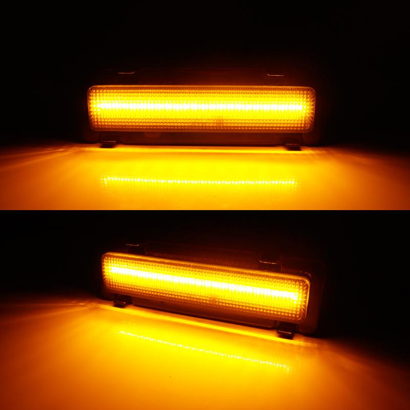 2Pcs LED Front Side Marker Lamp Light OEM For 1985 1986 1987 1988 1989 1990 1991 1992 Chevy Camaro Pontiac Firebird 1985-1992