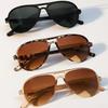 New Oversized Frame Sunglasses for Men Women Vintage Sport Eyewear UV400 Protection Classic Shades