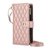 Wallet Case for iPhone 17 Pro Max Air, Adjustable Crossbody Zipper Purse Case Card Holder with Kickstand , Flip Folio Case