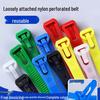 Reusable Nylon Zip Ties with Buckles - Retractable and Adjustable Straps