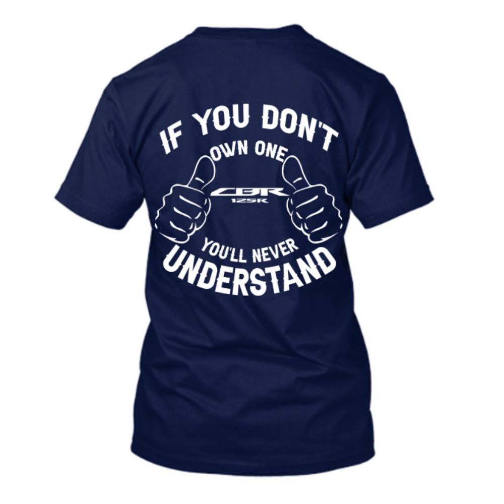 

Honda Mens and Womens Tshirt Honda CBR 125R Summer Motorcycle Tee Racing Shortsleeved Spring Cycling Offroad Versatile Top 4XL