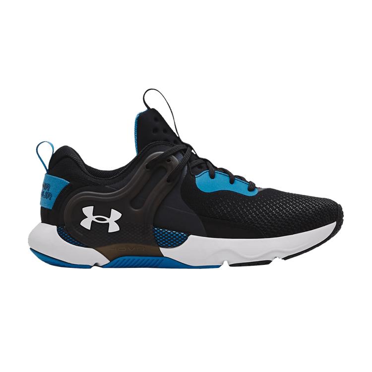 Under Armour HOVR Apex 3 Black Radar Blue Men Sneakers 3024271-003